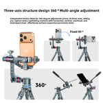 Leaplight LYR3 3-Axis Universal Phone Gimbal Stabilizer Tilt Adjustable 360 Degree Rotation for Video Recording Live Streaming