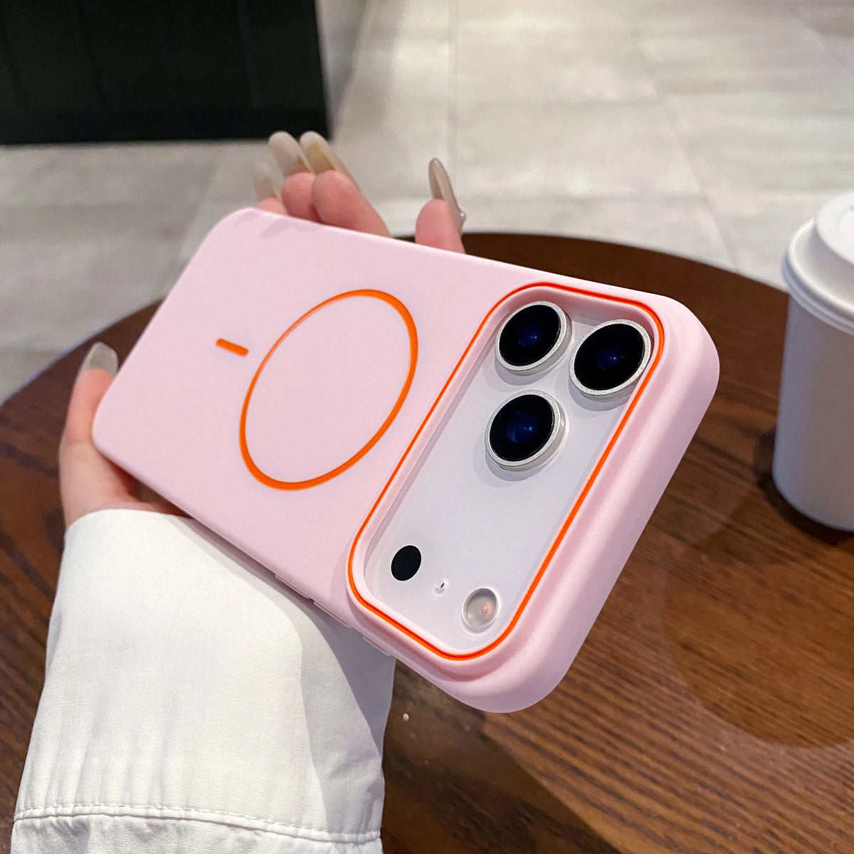 Ultrathin Simple For Magnetic Phone Case For iPhone 11 12 13 14 15 16 17 18 Pro Max Air Wireless Charging Soft Matte Phone Cover