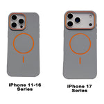 Ultrathin Simple For Magnetic Phone Case For iPhone 11 12 13 14 15 16 17 18 Pro Max Air Wireless Charging Soft Matte Phone Cover