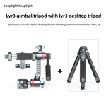 Leaplight LYR3 3-Axis Universal Phone Gimbal Stabilizer Tilt Adjustable 360 Degree Rotation for Video Recording Live Streaming