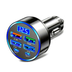Dual Type-C Ports & Digital Display – Black