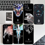 Fashion Burlons Design-Marceloes Phone Case For IPhone 14 Plus 13 Mini 11 16 15 17 Pro Max Protection Shockproof