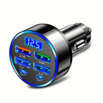 Dual Type-C Ports & Digital Display – Black