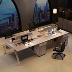 Simple Fashion Office Desk Chinese Style Wooden Beauty Decoration Clear Unique Office Desk Lounge Meuble Bureau Home Furniture