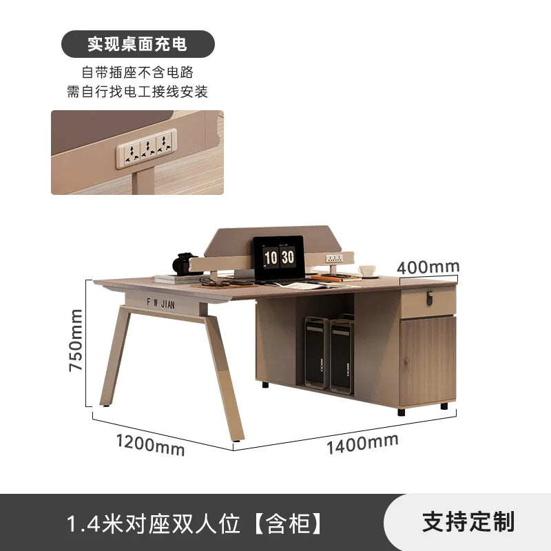 Simple Fashion Office Desk Chinese Style Wooden Beauty Decoration Clear Unique Office Desk Lounge Meuble Bureau Home Furniture