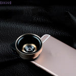 （CC22）2in1 Fisheye Phone Lens 0.45X Wide Angle Zoom Fish Eye Macro Lenses Camera Kits With Clip Lens On The Phone For Smartphone
