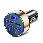 Dual Type-C Ports & Digital Display – Black