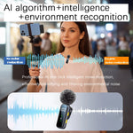 Wireless Lavalier Microphone, with a Sturdy and Rotatable Clip, Long Battery Life, Suitable for Type-C Interface Devices
